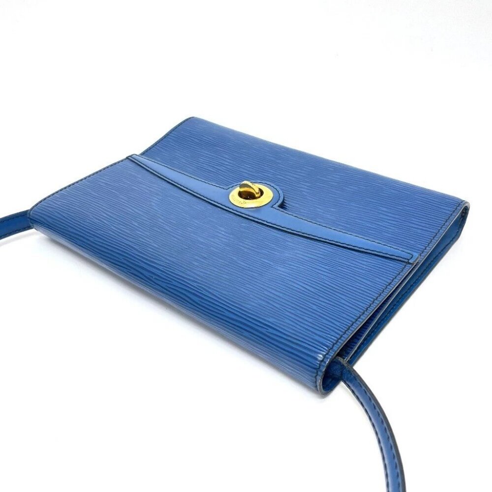 LOUIS VUITTON M52575 Epi Arsch Shoulder Bag Epi Leather blue - Picture 6 of 12